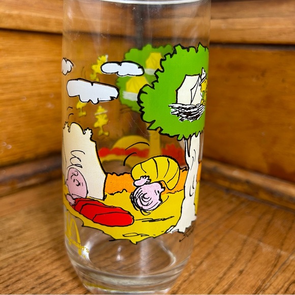 Vintage Camp Snoopy Collection x McDonald’s Drinking Glass - Picture 4 of 10